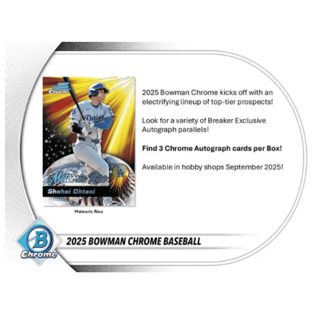 2025 Bowman Chrome Hobby Breaker Box