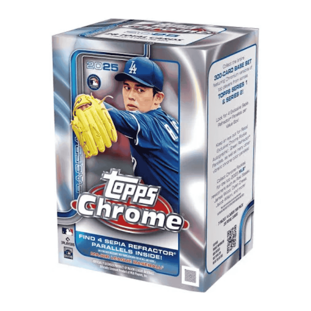 2025 Topps Chrome Baseball Blaster Box