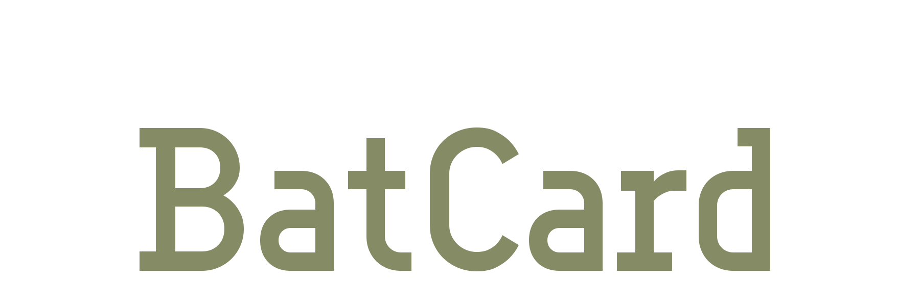 BatCard