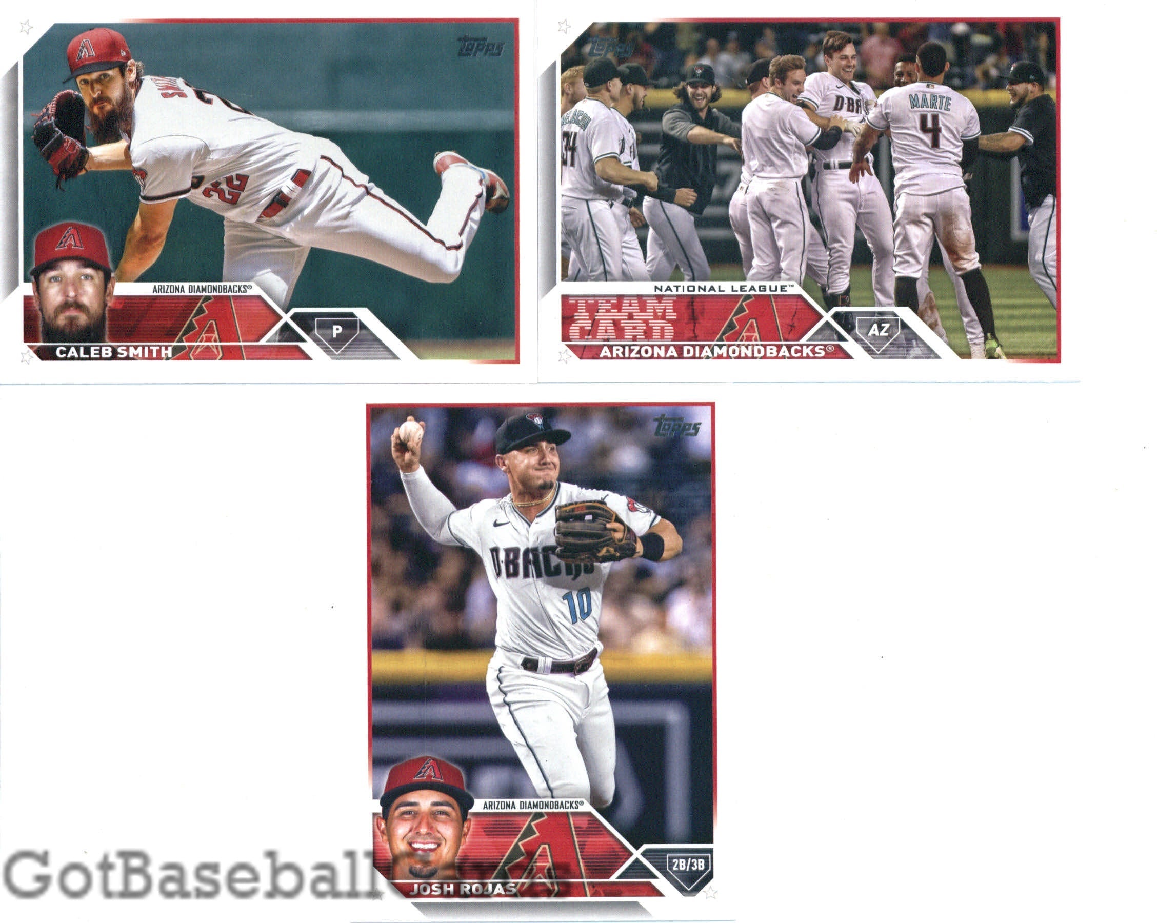 2023 Topps Complete Master Arizona Diamondbacks Team Set of 35 Cards