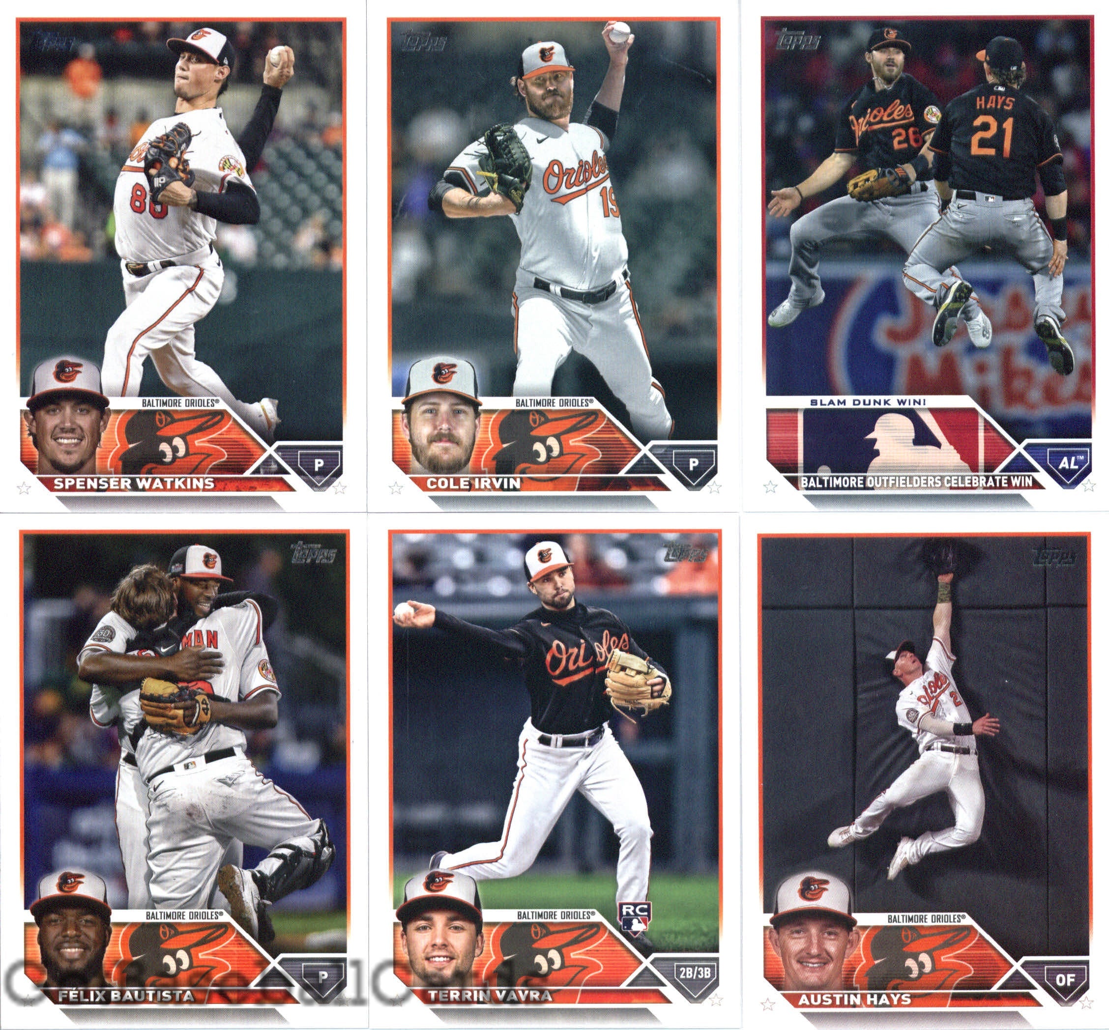 2023 Topps Complete Master Baltimore Orioles Team Set of 37 Cards