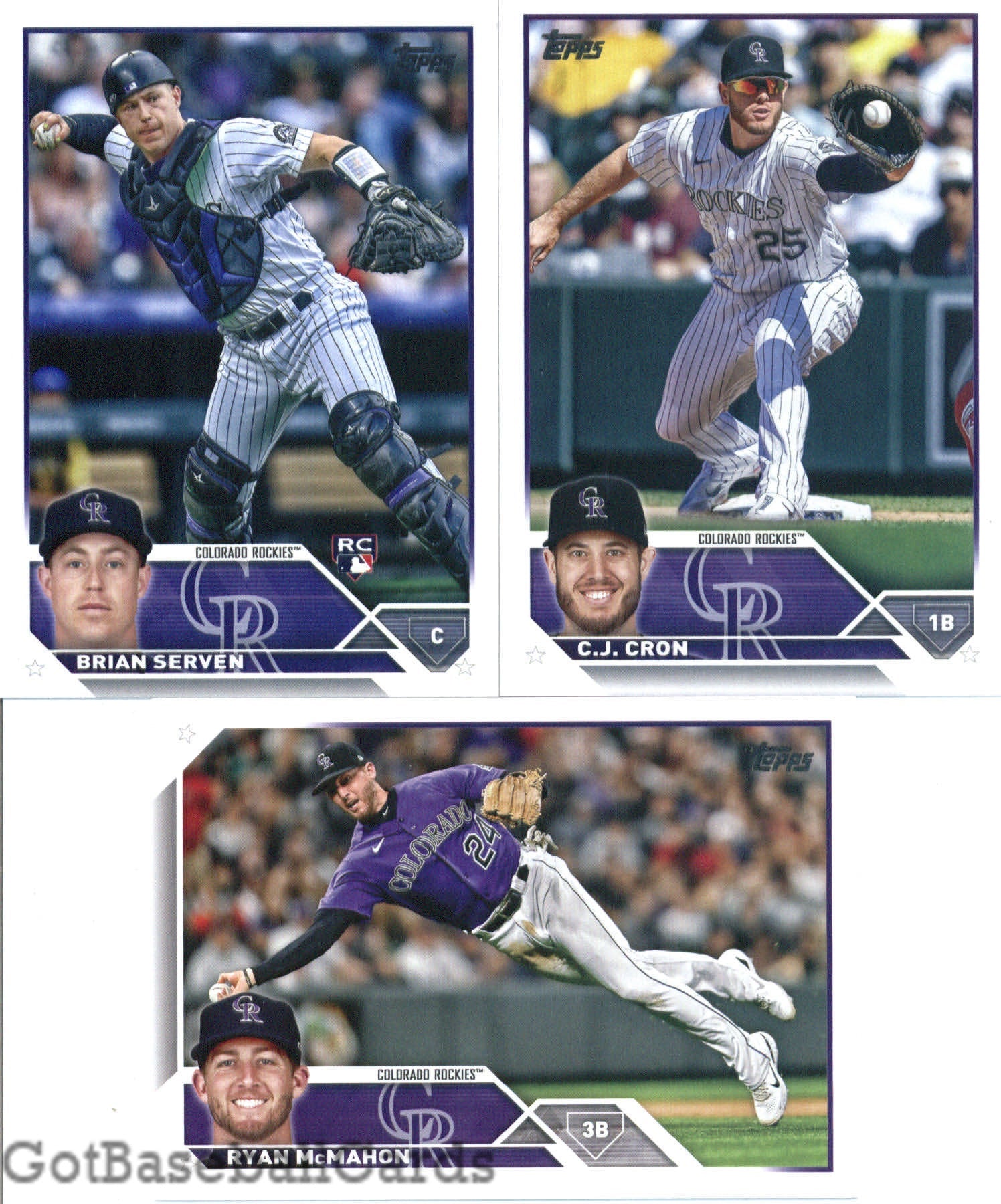 2023 Topps Complete Master Colorado Rockies Team Set of 27 Cards