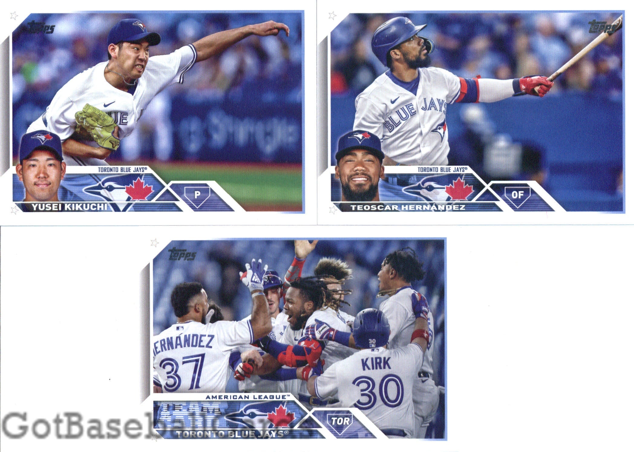 2023 Topps Complete Master Toronto Blue Jays Team Set of 27 Cards