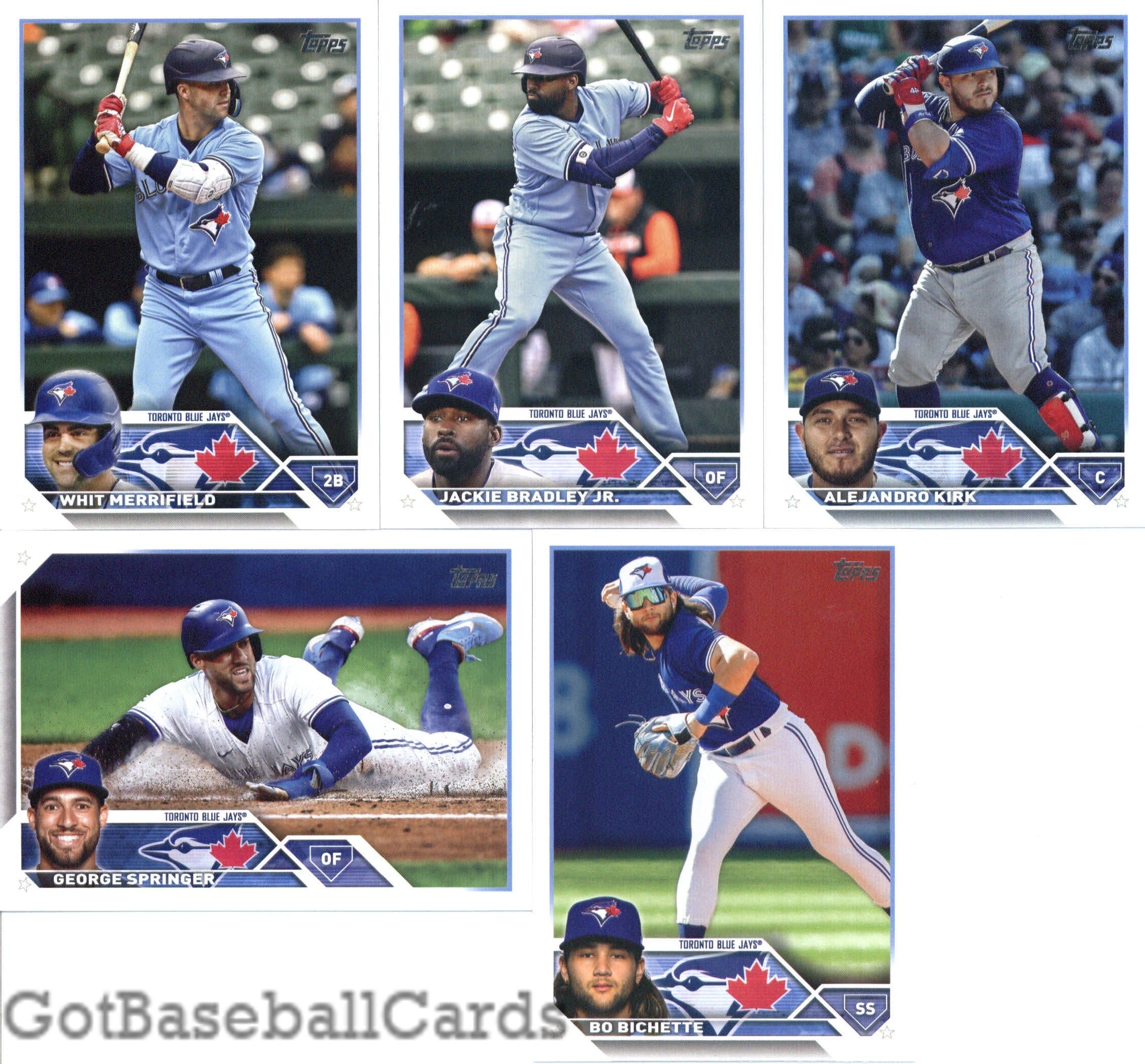 2023 Topps Complete Master Toronto Blue Jays Team Set of 27 Cards
